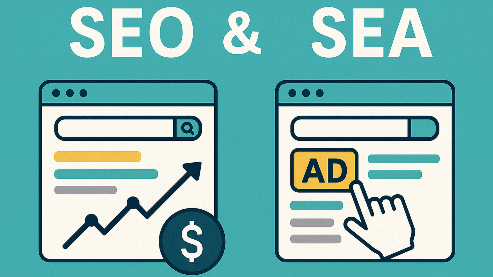 SEO und SEA: Sichtbarkeit und Traffic für Ihren Webshop