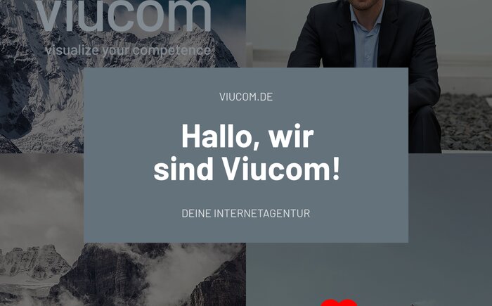 Hallo, wir sind Viucom! | © Viucom Internetagentur Hallo, wir sind Viucom! | © Viucom Internetagentur