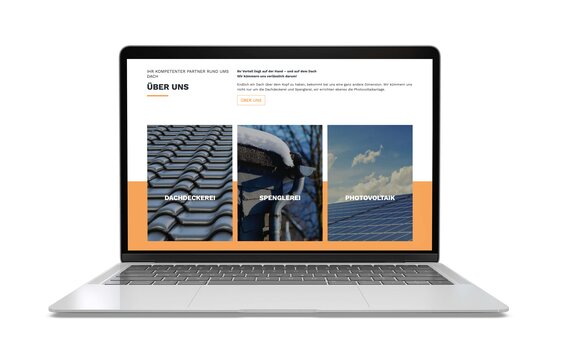 A+G Energie GmbH, Website Relaunch, Startseite
