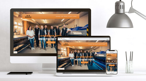  A+G Energie GmbH, Website Relaunch