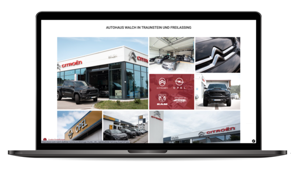 Website Relaunch, Autohaus Walch